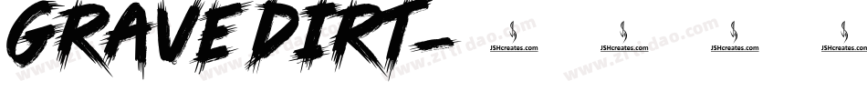 Grave Dirt字体转换